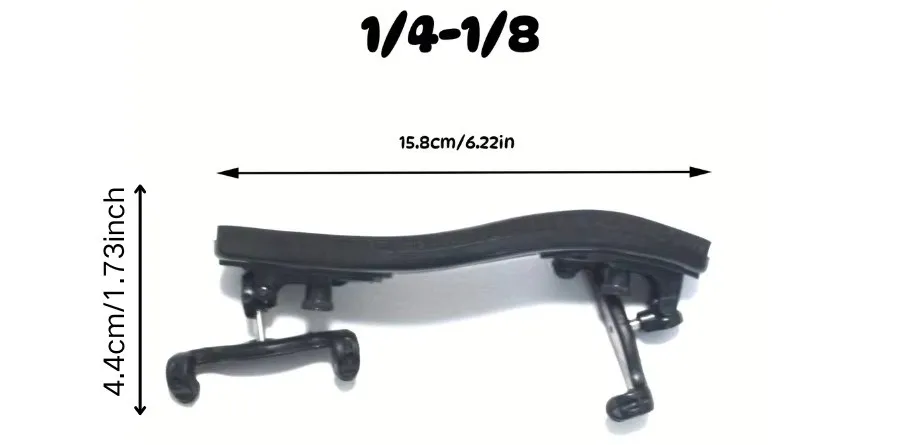 Small shoulder rest, 1/4-1/8